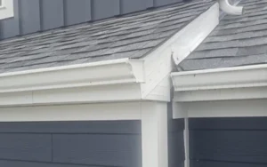 winter gutter installation