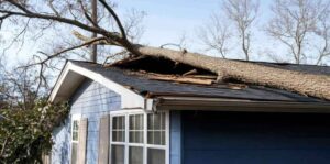 storm roof damage