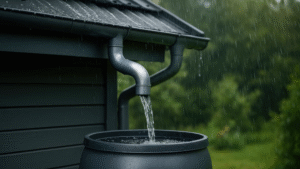 gutter guards rainwater collection