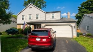 hidden roof damage inspection on a residential roof in Mount Vernon Ohio revealing storm and moisture damage