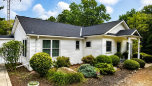 Roof curb appeal Ohio showing how a new roof transforms a home's exterior
