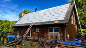 Steep slope roofing Ohio home designed for proper drainage and weather protection