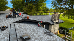 Roof installation Mount Vernon OH showing proper new roof installation and construction